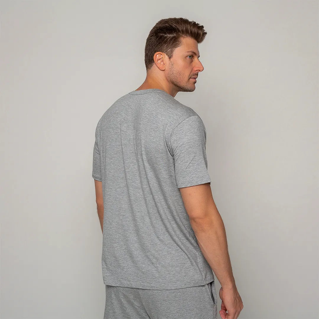 Camiseta Manga Curta Masculino Comfty® | Aconchelo