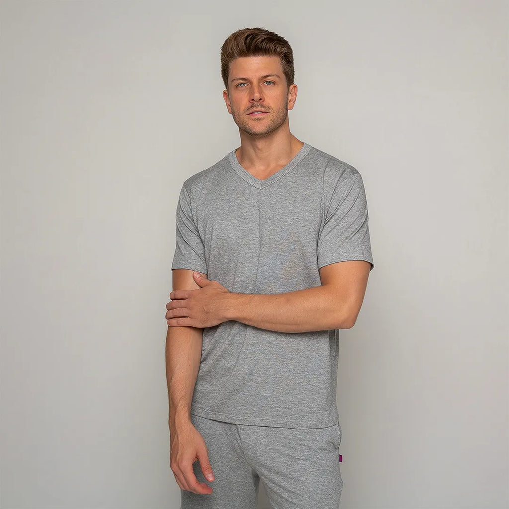 Camiseta Manga Curta Masculino Comfty® | Aconchelo
