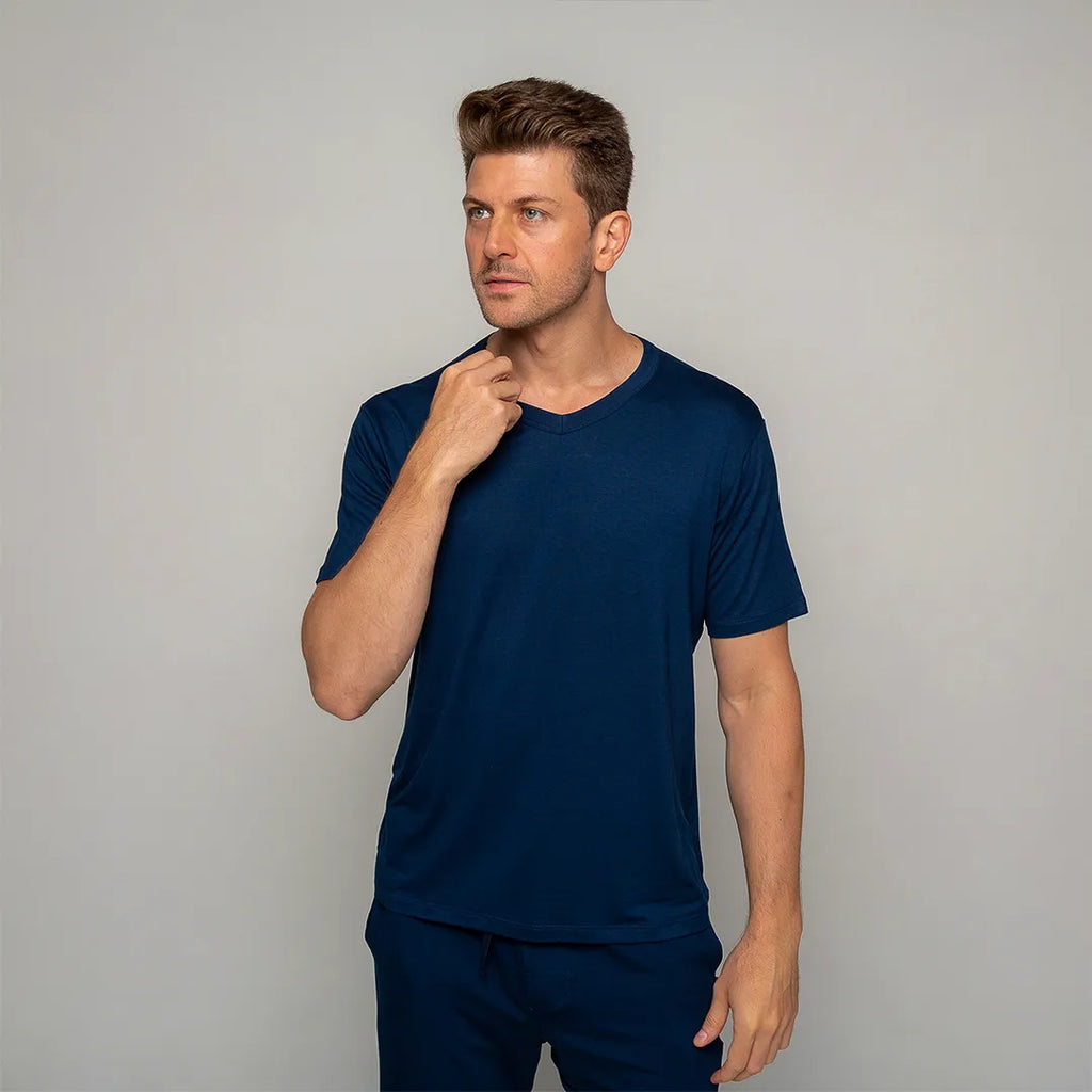 Camiseta Manga Curta Masculino Comfty® | Aconchelo
