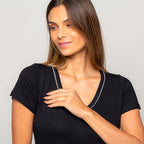 Camiseta Manga Curta Feminino Comfty® | Aconchelo