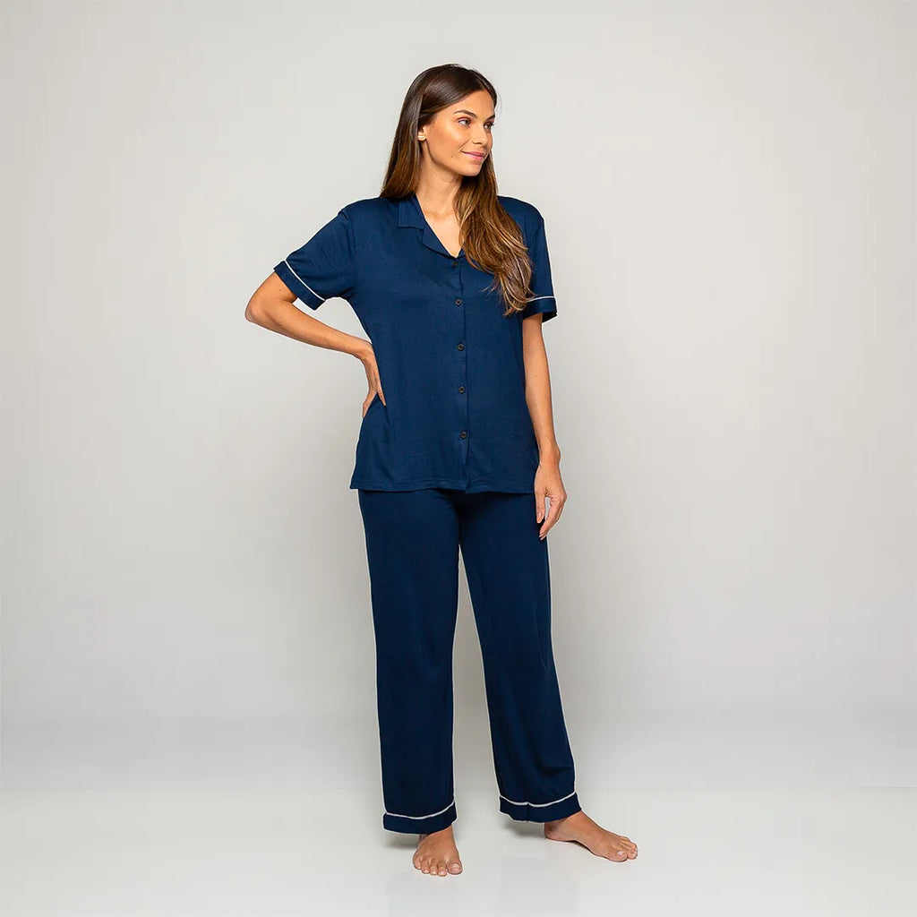 Camisa Manga Curta Feminino Comfty® | Aconchelo