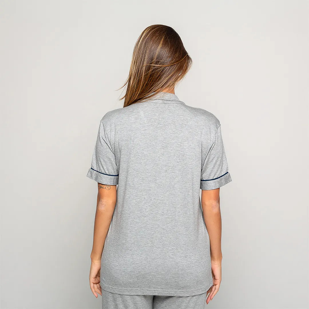 Camisa Manga Curta Feminino Comfty® | Aconchelo