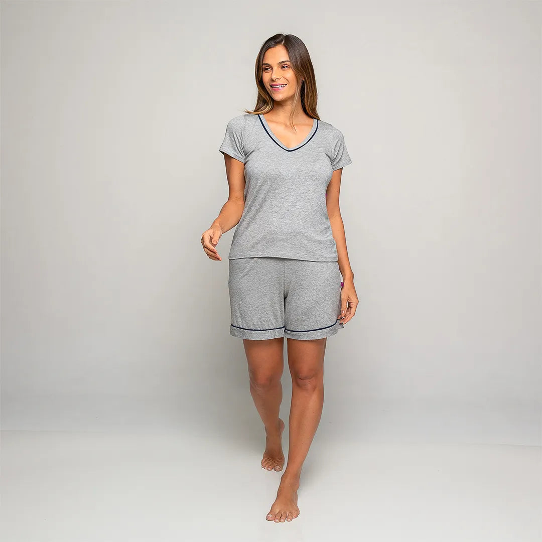 Camiseta Manga Curta Feminino Comfty® | Aconchelo