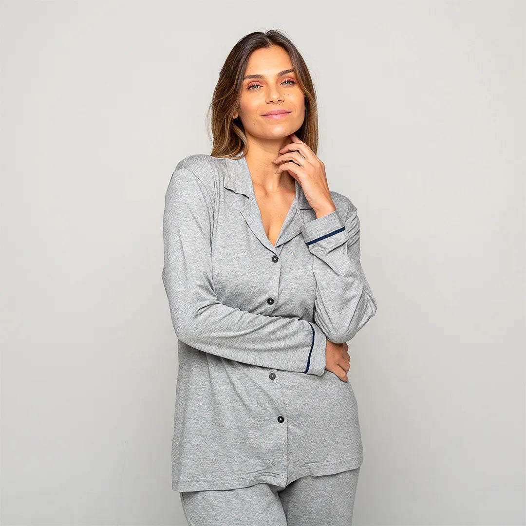 Camisa Manga Longa Feminino Comfty® | Aconchelo