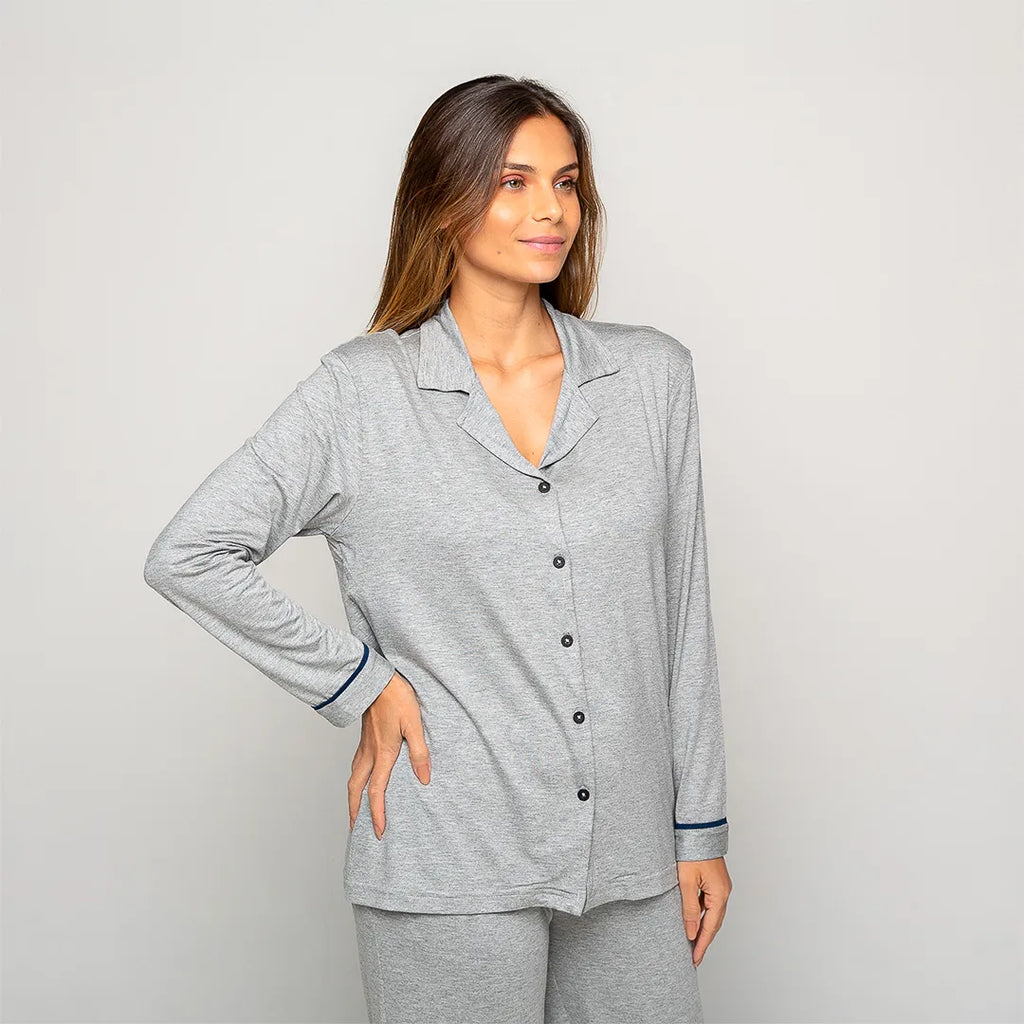 Camisa Manga Longa Feminino Comfty® | Aconchelo