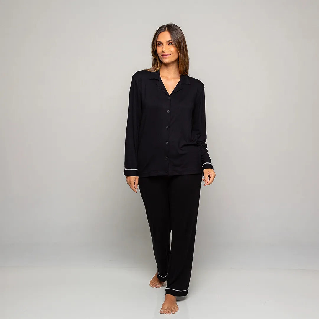 Camisa Manga Longa Feminino Comfty® | Aconchelo