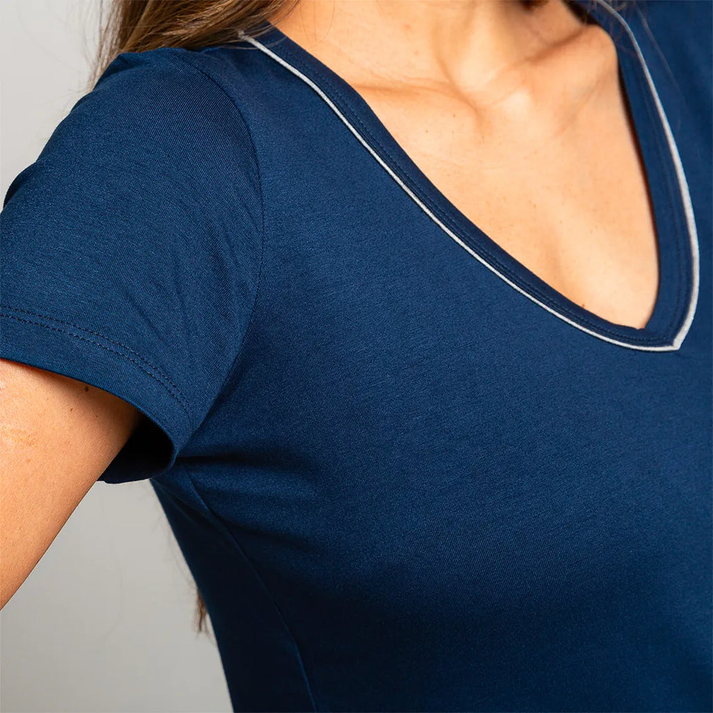 Camiseta Manga Curta Feminino Comfty® | Aconchelo