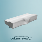 Travesseiro Cervical Coluna Relax® | Aconchelo