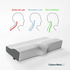 Travesseiro Cervical Coluna Relax® | Aconchelo